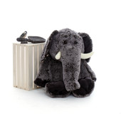 36in Enormous Grey Stuffed Elephant From Giant Teddy Brand