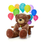 Giant 5 Foot Brown Teddy Bear - Birthday Present