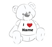 Giant Teddy Bear Valentine's T-shirt