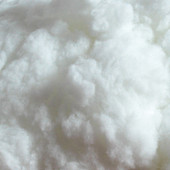 Close-up White Polyester Fiber