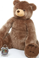 Sweetie Heart Tubs mocha brown teddy bear 42in