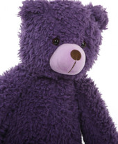 Violet Woolly Tubs Purple Plush Teddy Bear 32 inches