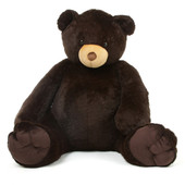 65in Life Size Chocolate Brown Teddy Bear Baby Tubs