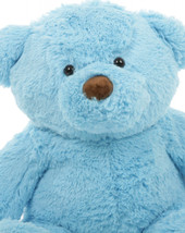 30in Sammy Chubs Blue Teddy Bear