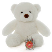 Premium Quality Big Stuffed Toy White Teddy Bear