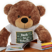 Super Soft Huge Back to School Teddy Bear by Giant Teddy Brand