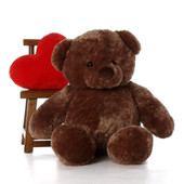 Big Chubs Mocha Brown Teddy Bear 48in