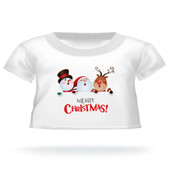 Merry Christmas-Santa-Teddy Bear Tshirt from Giantteddy Brand