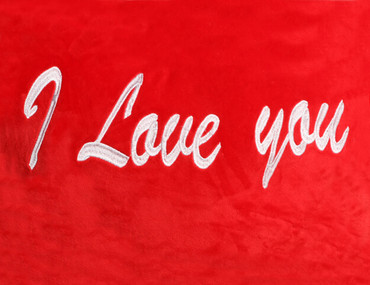 I Love You Heart Design (Close Up)