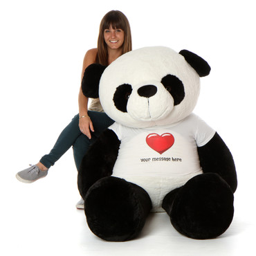 6ft Personalized Panda with Model