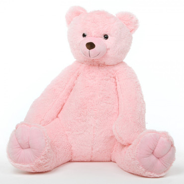 soft pink teddy bear