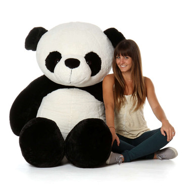 6 Ft Biggest Life Size Panda Teddy Bear Rocky Xiong