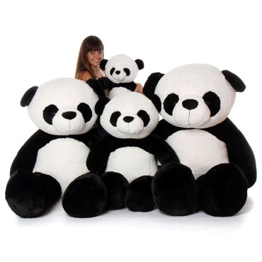 human sized panda stuffed toy