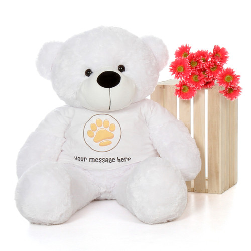 personalized valentine teddy bear