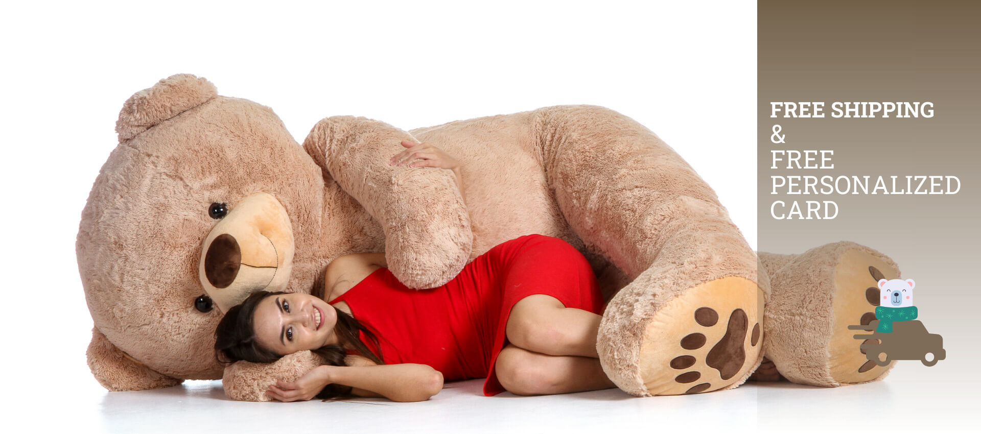 send a giant teddy bear