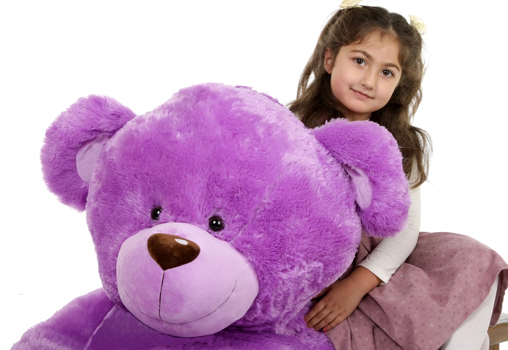 Purple Teddy Bear