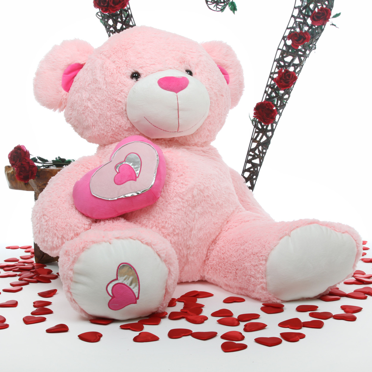 teddy bear jumbo pink