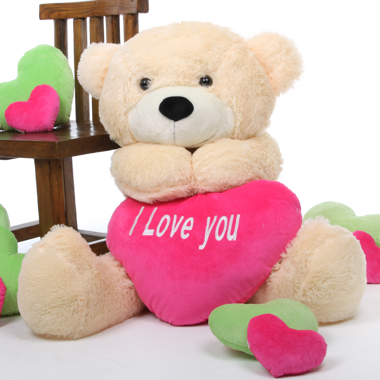 love heart teddy bear