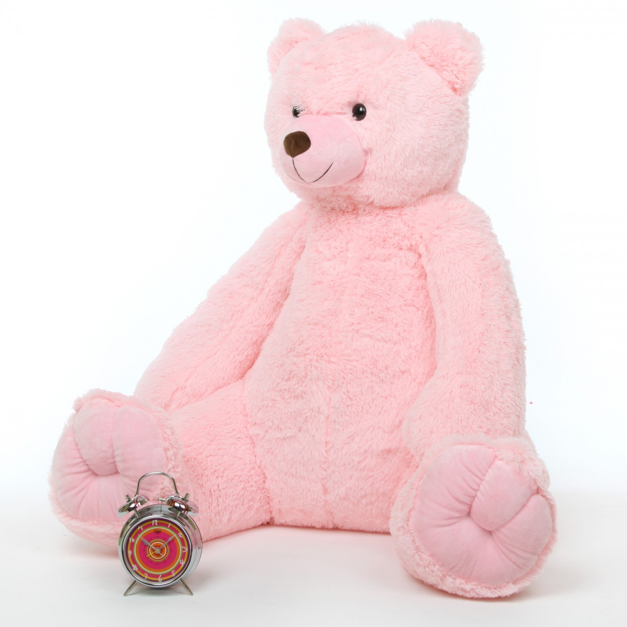 giant pink teddy