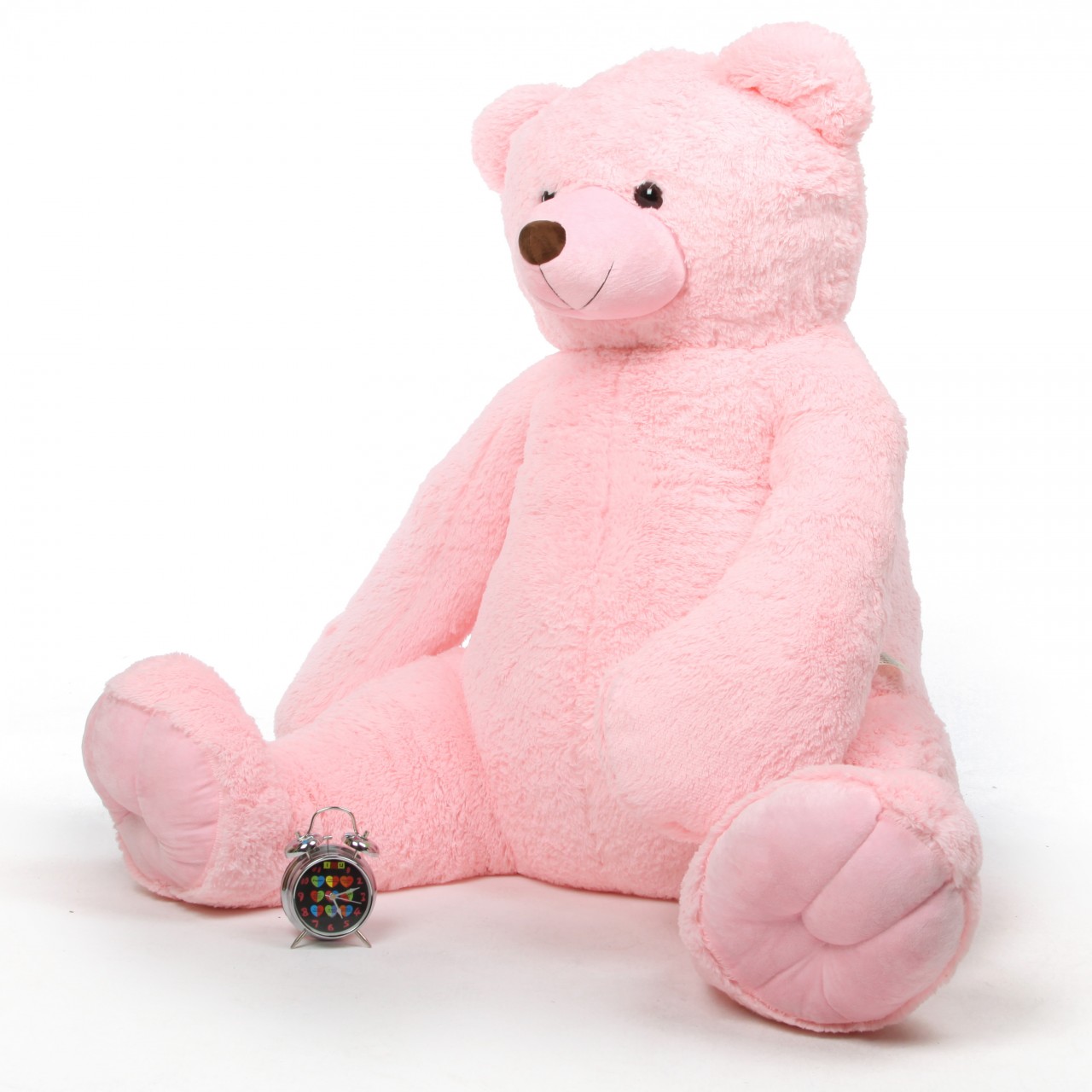 pink stuffed teddy bear