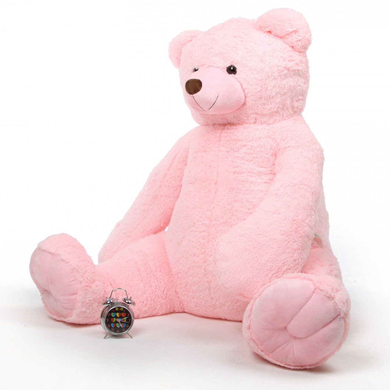 pink life size teddy bear