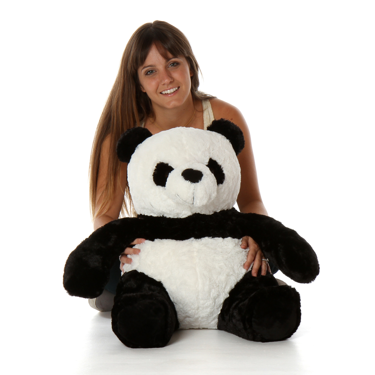 huge stuffed panda