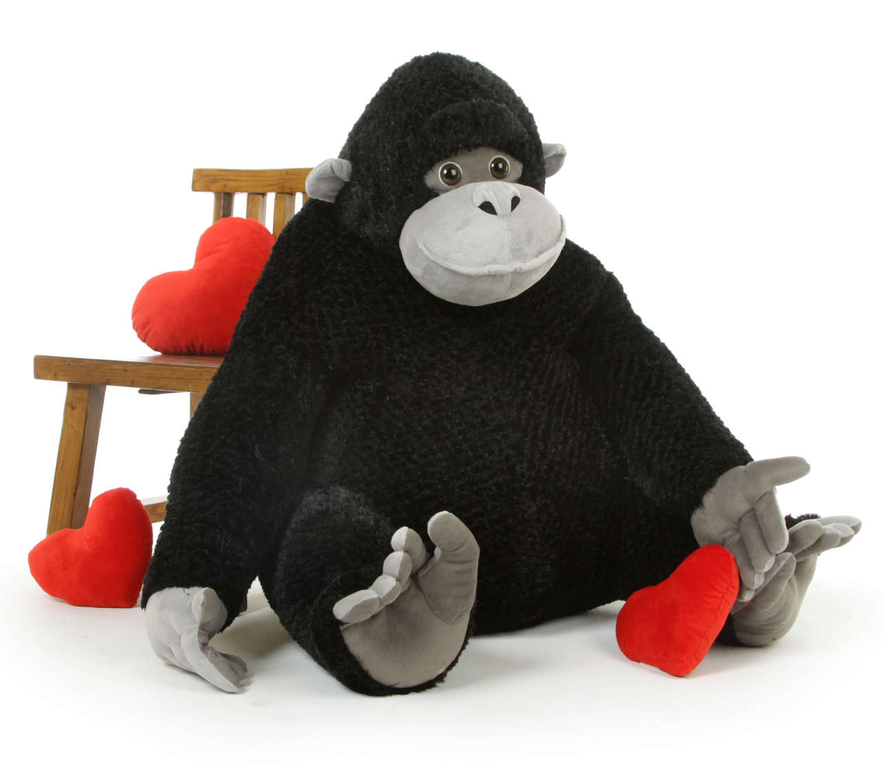 gorilla stuffed animal large
