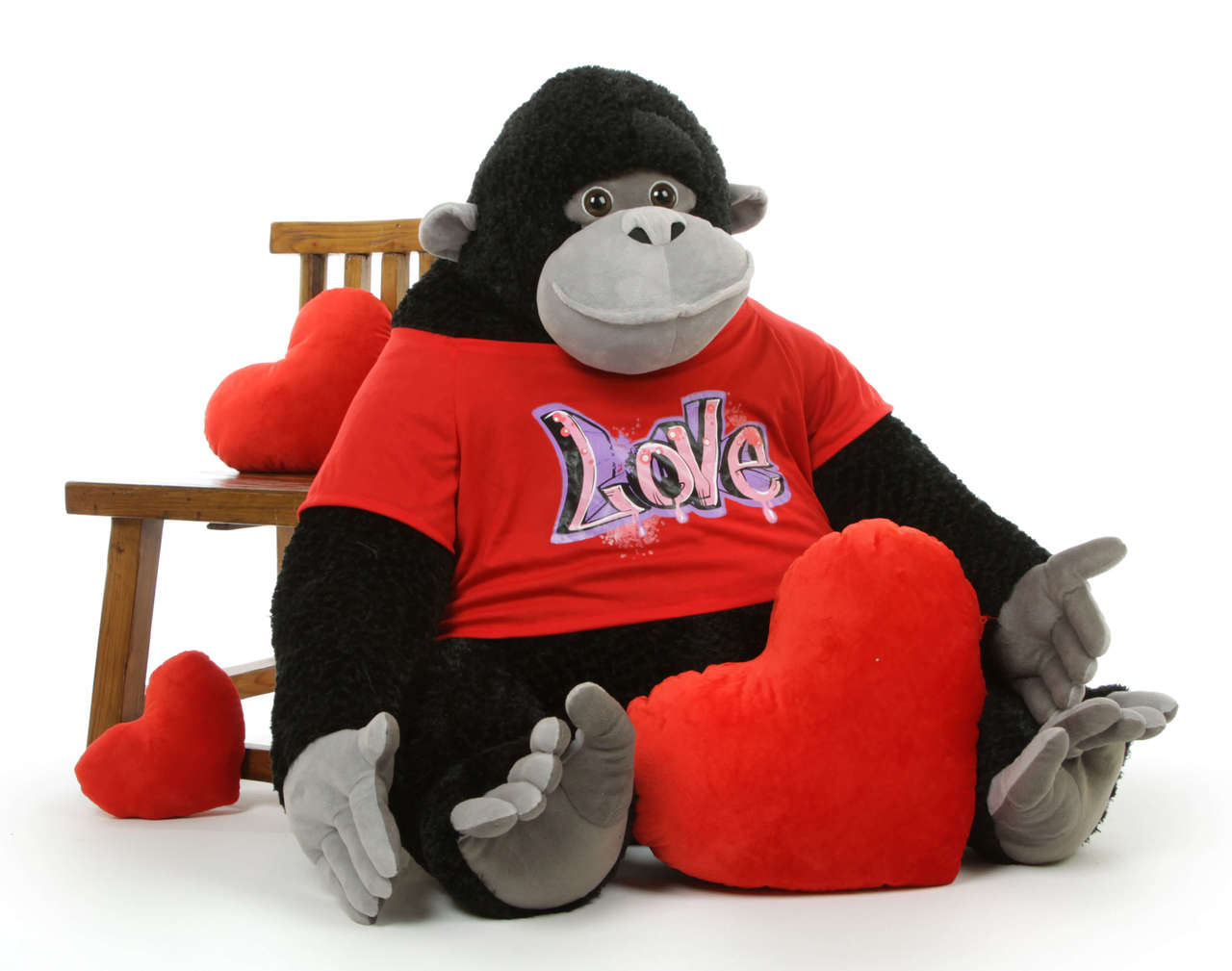 giant stuffed gorilla