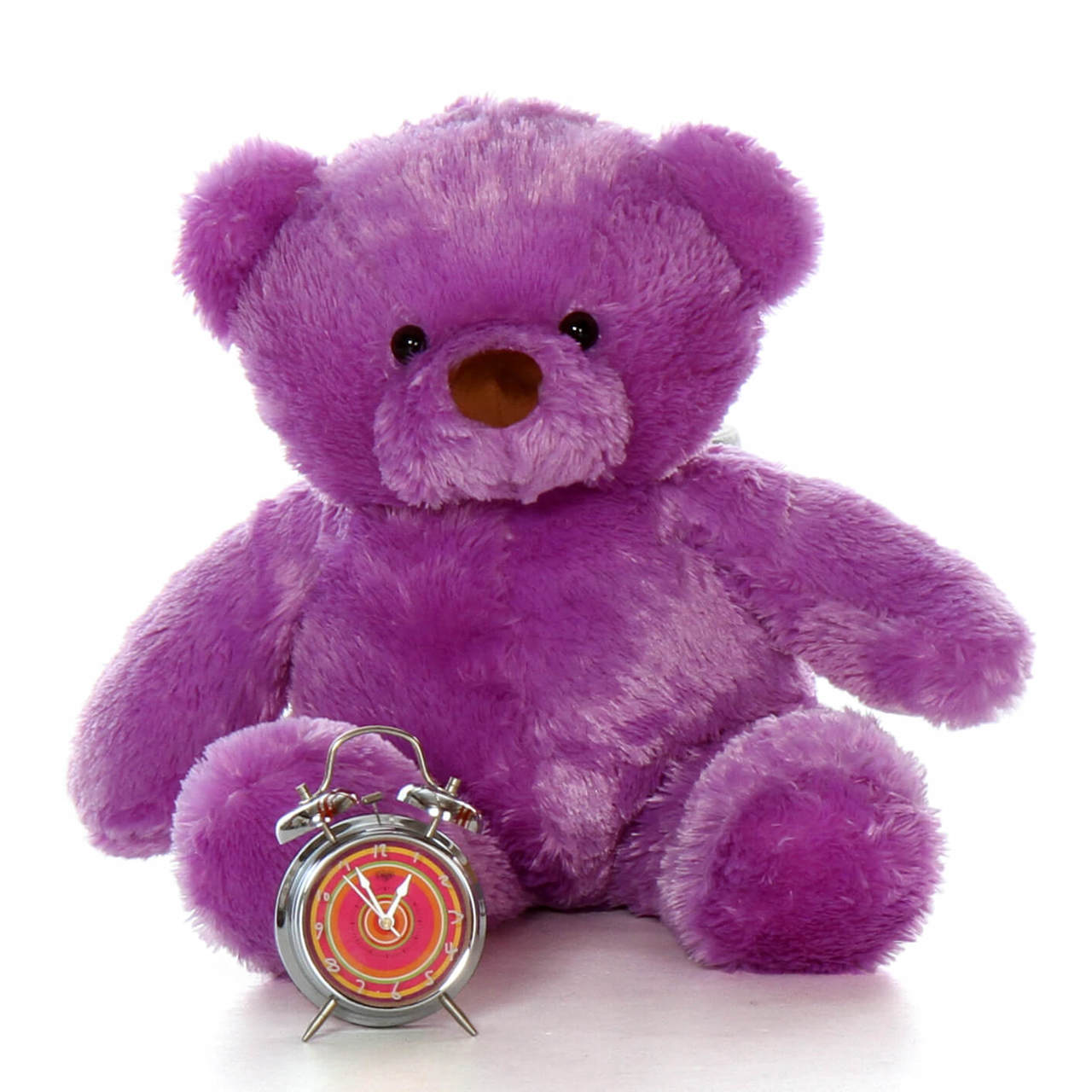 giant purple teddy bear