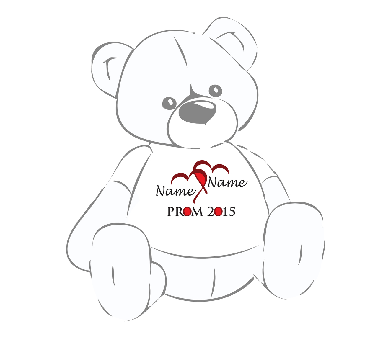 prom teddy bear