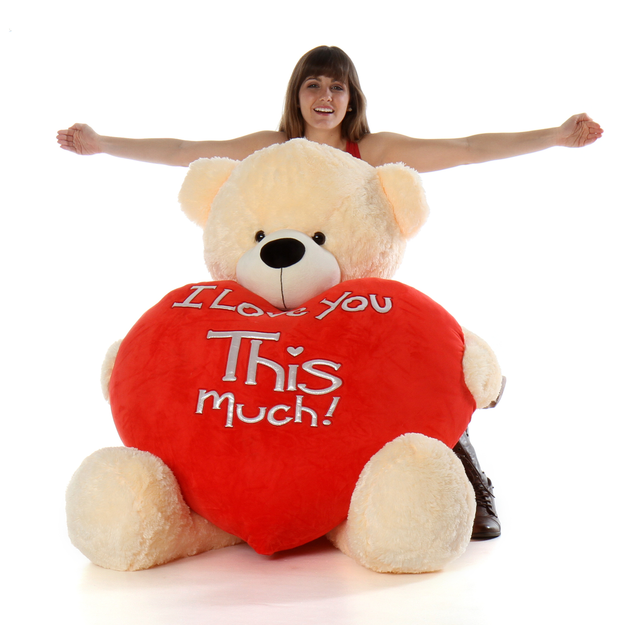 huge teddy bear valentines day