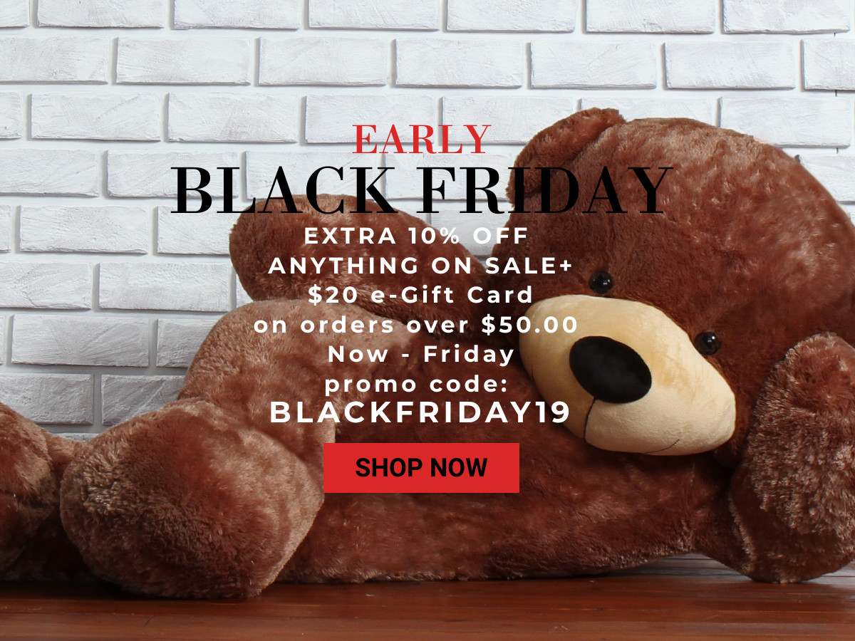 giant teddy bear black friday