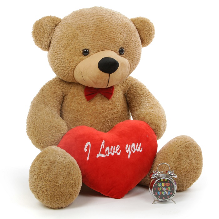 teddy bear with i love you