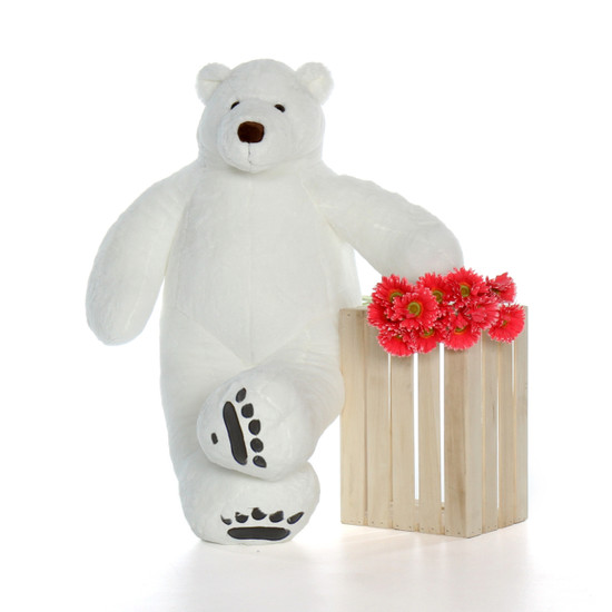 6ft Chilly Klondike Giant Stuffed Polar Bear - Giant Teddy