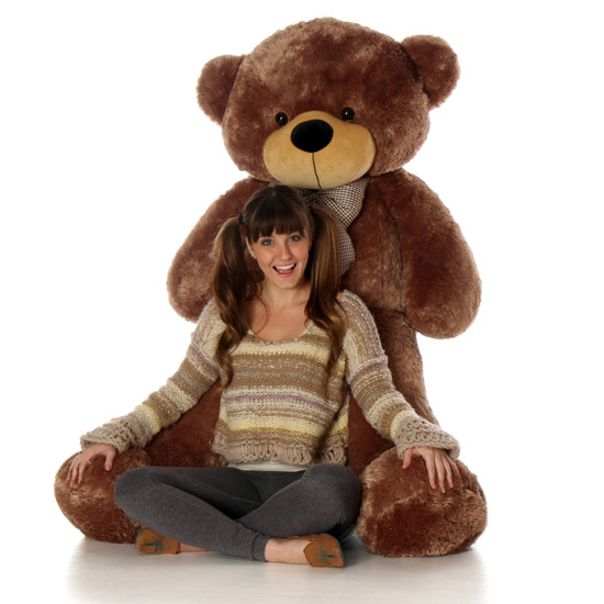 big light brown teddy bear