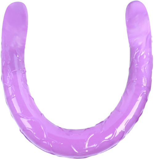 Jelly 17.5" Double Dildo - Purple