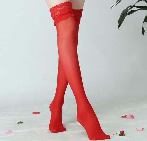 FELINA Red Stockings