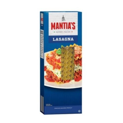 MANTIAS. PASTA LASAGNA. 12/12OZ