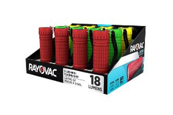 Rayovac Brite Essentials (3) Aaa 9Led Mini Flashlight Tray Be3Aaa-Bta 12 Pack