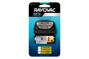 Rayovac Brite Essentials (3)Aaa 5Led Active Headlight Behl3Aaa-Ba 4 Pack