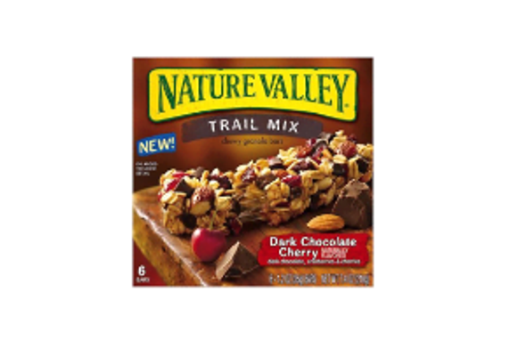 Nature Valley Fruit and Nut Granola Bars, Dark Chocolate Cherry, 6 ct