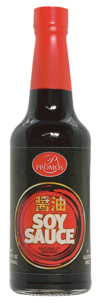 Promos Soy Sauce 12/10Oz.