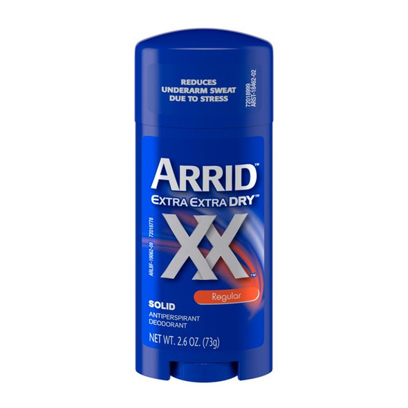 ARRID XX SOLID REGULAR 2.6OZ