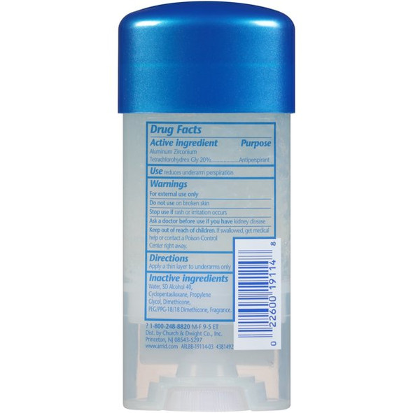 ARRID EXTRA DRY CLEAR GEL MORN
