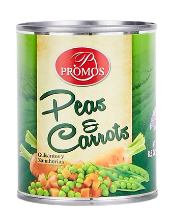 Promos, Peas & Carrots.12/8.5Oz.