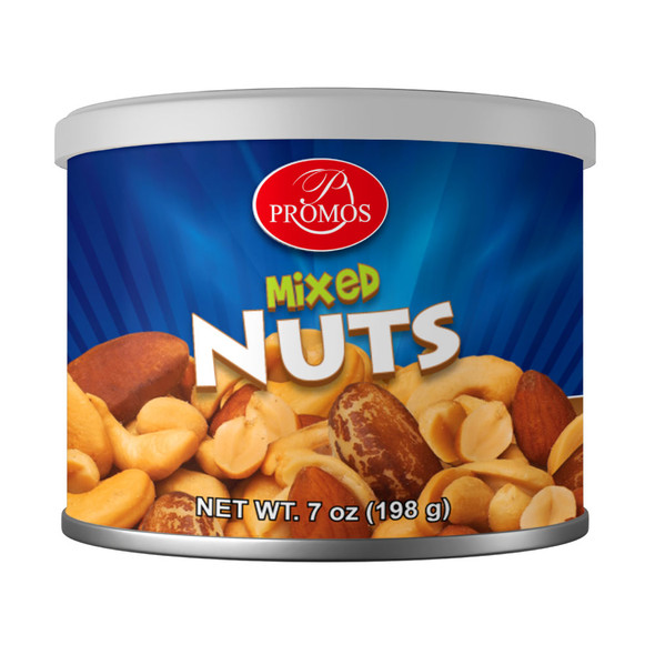 Promos Mixed Nuts W/Peanuts 12/7 Oz