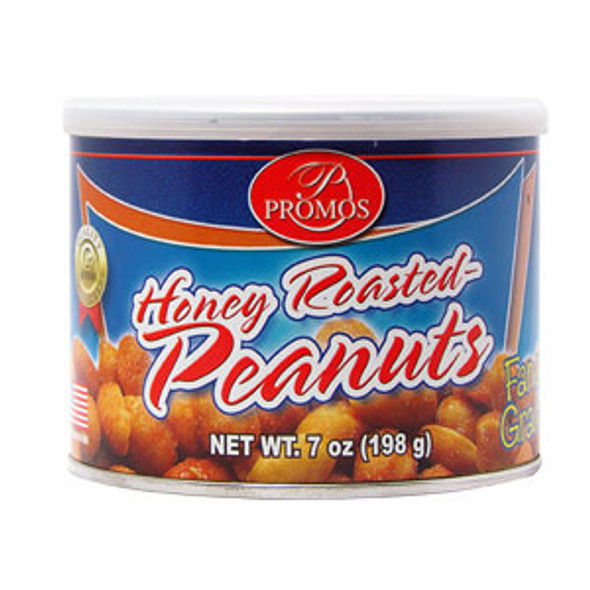 Promos Honey Roasted Peanuts 12/7 Oz  New Pack Size