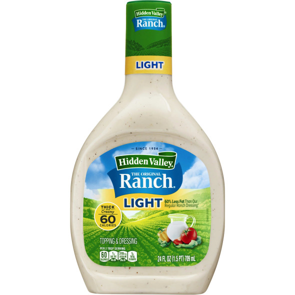 HIDDEN VALLEY ORIGINAL RANCH LIGHT 6/24 OZ