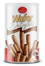 PROMOS CHOCOLATE FILLED WAFER ROLLS 24/4.23OZ