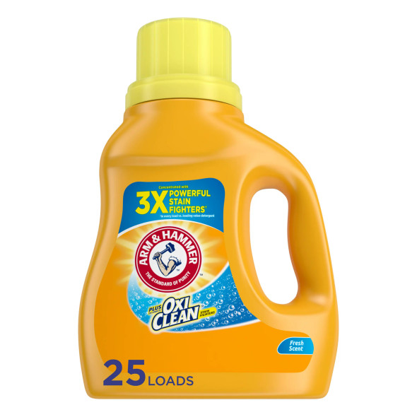 A&H LIQUID DETERGENT PLUS SFTNR 2N1 ORCH BLM 8/32.5OZ